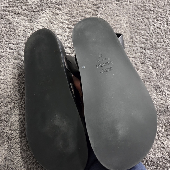 A. EMERY Black Sandals for Women - Picture 5 of 9